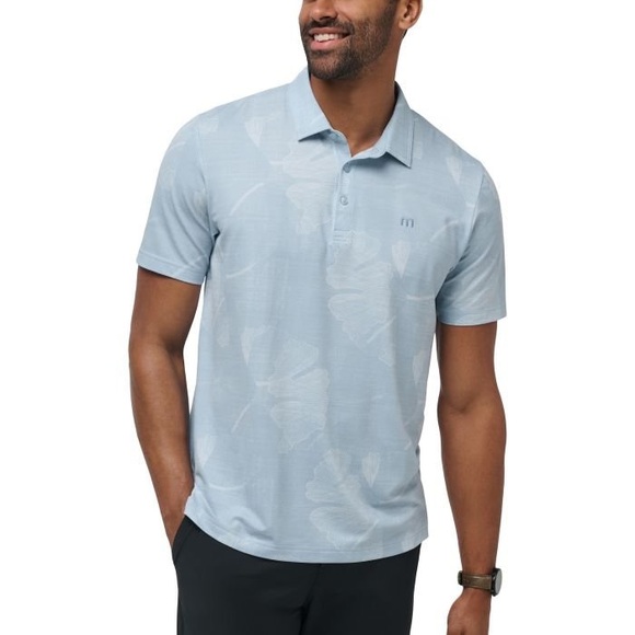 Travis Mathew Other - Travis Mathew Sky Blue featherweight mist Polo Shirt size men’s XL
